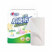 心相印卷纸厨房用纸吸油纸巾食品接触级75节*8卷KT102