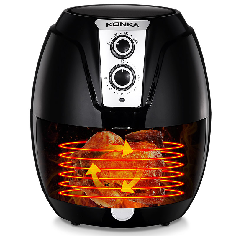 康佳KGKZ-6205美乐时光家用智能空气炸锅1300W/3.5L