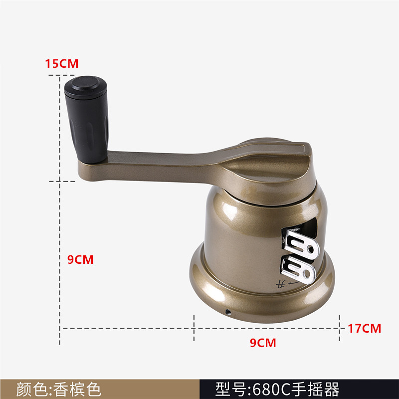 美帮汇好晾衣架配件钢丝绳太太手柄 摇把750-760-620 7260型手摇器通用高清大图