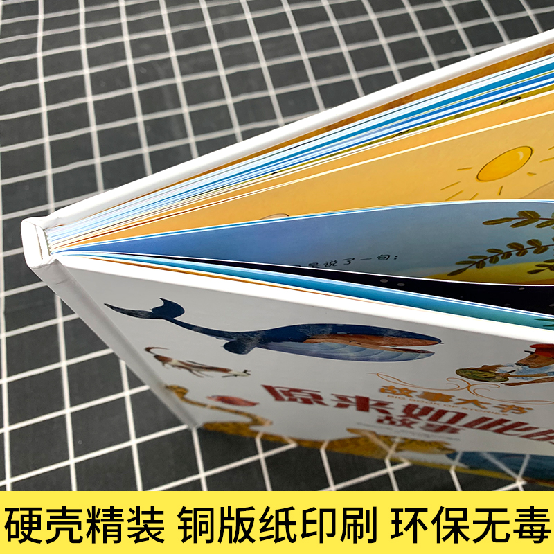 故事大书全套(4册) [正版](4册)故事大书套装伊索寓言/公主故事/经典童话/原来如此的彩图绘本故事书亲子阅读幼儿园宝高清大图
