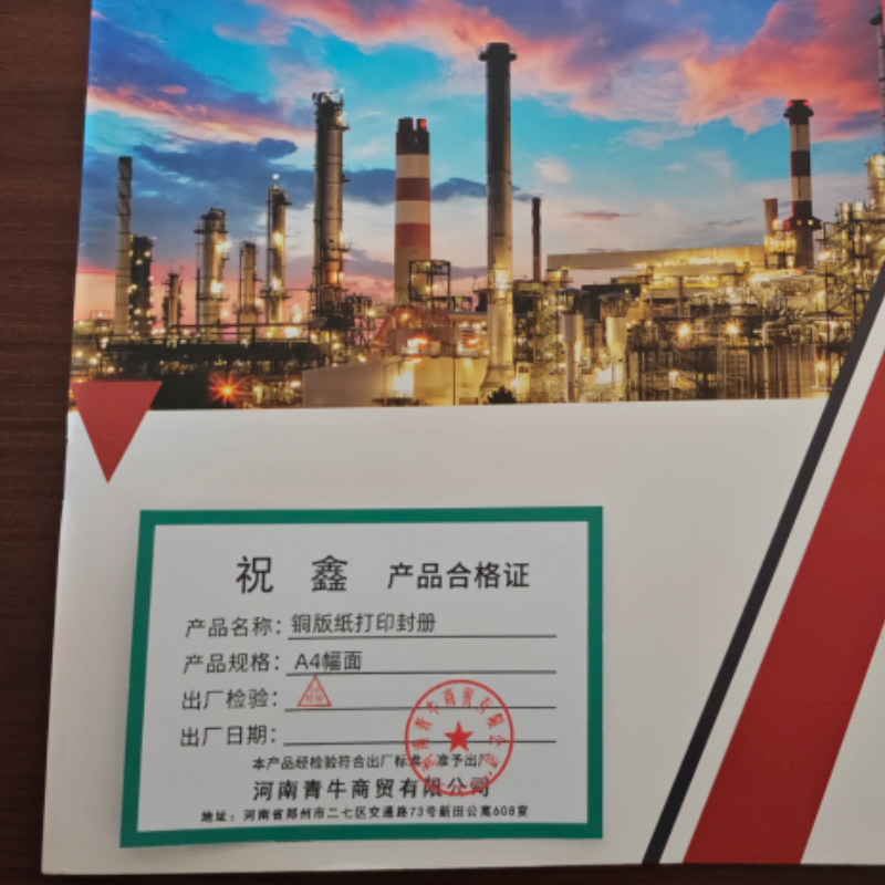 祝鑫 铜版纸打印封册 A4幅面 张高清大图