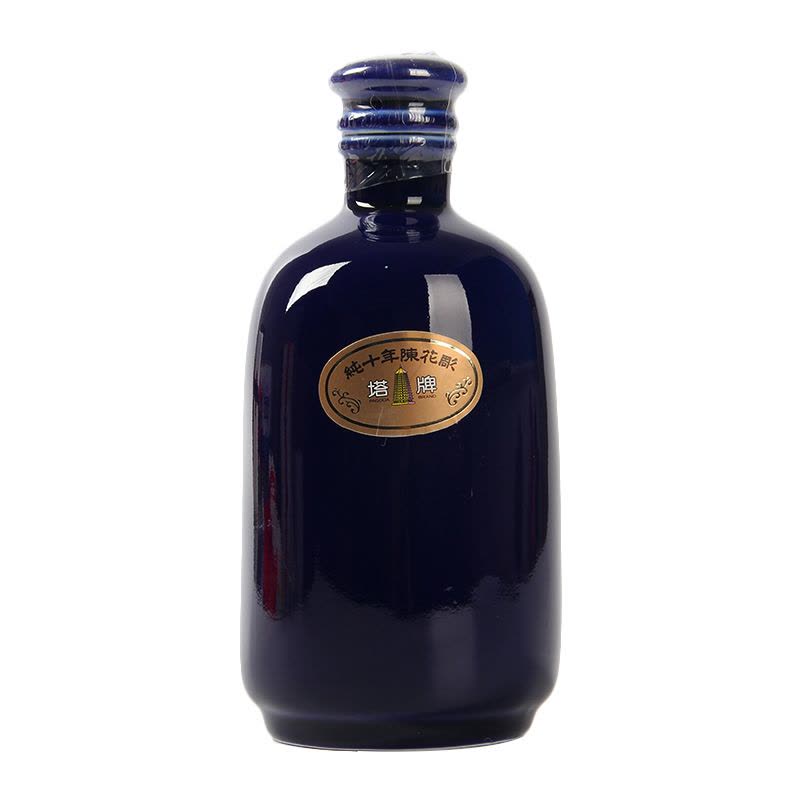 塔牌绍兴黄酒纯十年陈花雕酒500ml*1礼盒装半干型黄酒糯米酒【价格图片