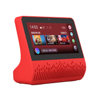 小度在家X6智能音箱百度AI智能屏语音遥控wifi网络小杜音响触屏视频通话蓝牙音箱亲爱的客栈同款 小度在家智能屏-红色