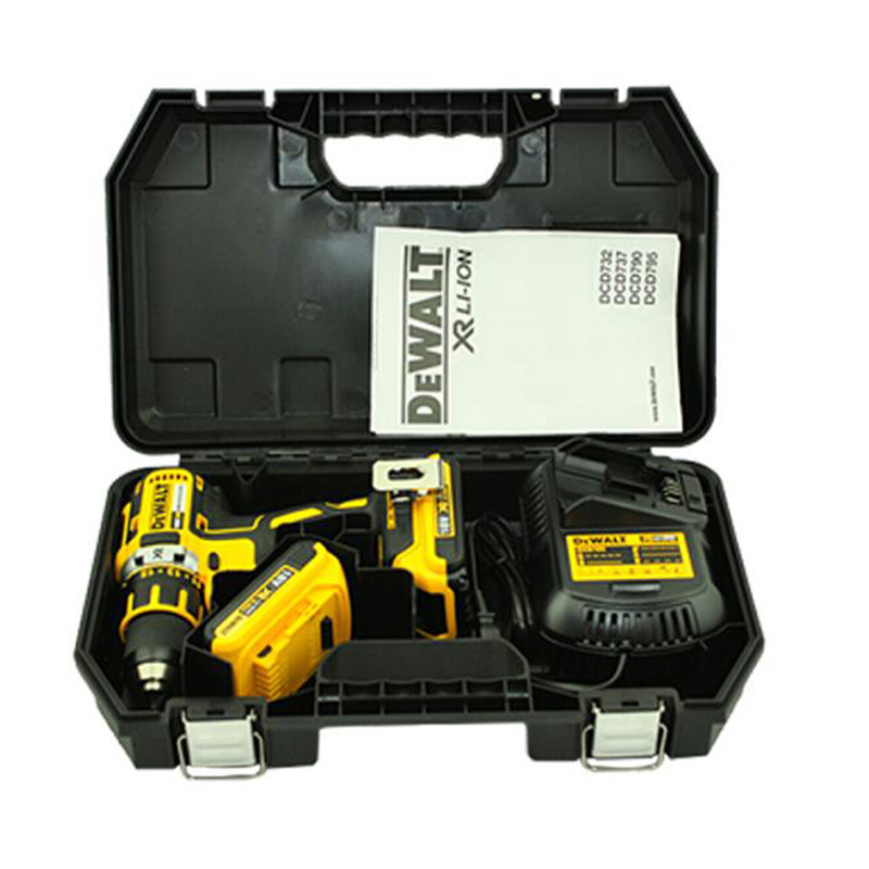工具库 得伟DeWALT 18V锂电充电式冲击扳手 2x4.0Ah电池套装 DCF880