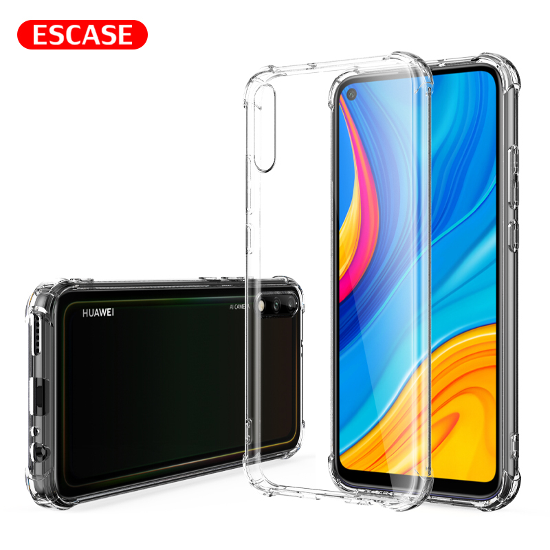 ESCASE 华为畅享10手机壳畅享10保护套全包气囊防摔男女通用ES-iP9系列 升级版透白