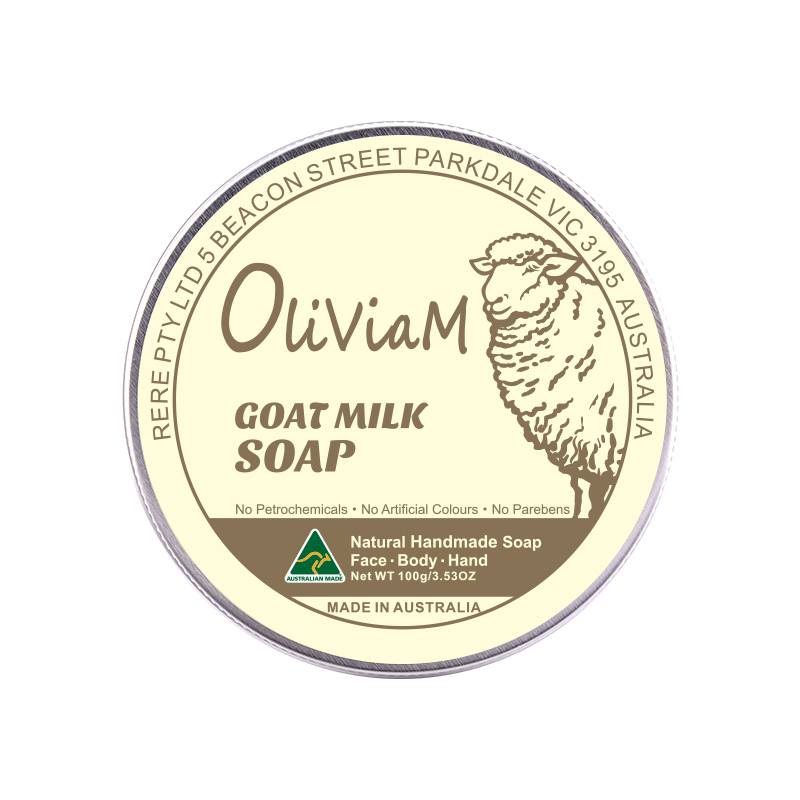Oliviam澳莉维亚 原味羊奶手工皂
