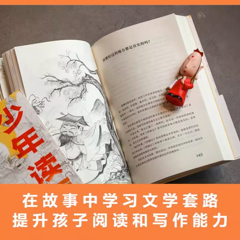 少年读西游 [正版]少年读西游 8-13岁 李天飞 著 拓展孩子对中国文化的理解 儿童文学高清大图