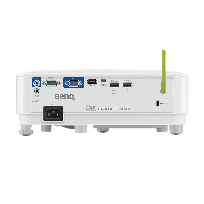 明基(BenQ)E540 办公 智能投影机 投影仪(XGA分辨率 4000流明 无线同屏 蓝牙 16G内存 无线投影)