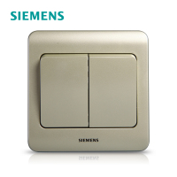 西门子(SIEMENS)开关插座 远景金棕系列二开双控5TA02161CC133