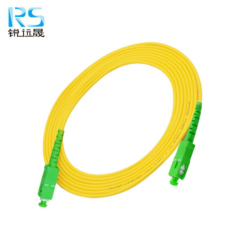 锐远晟 单模光纤尾纤SC/APC-SC/APC-3m 10根/包高清大图