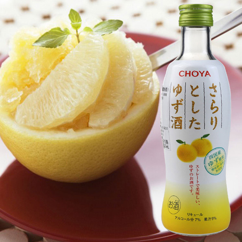 蝶矢爽口柚子酒300ml