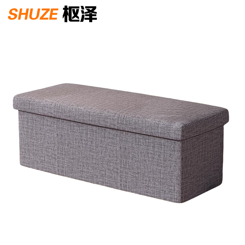 枢泽 多功能收纳凳 76*38*38cm 个高清大图