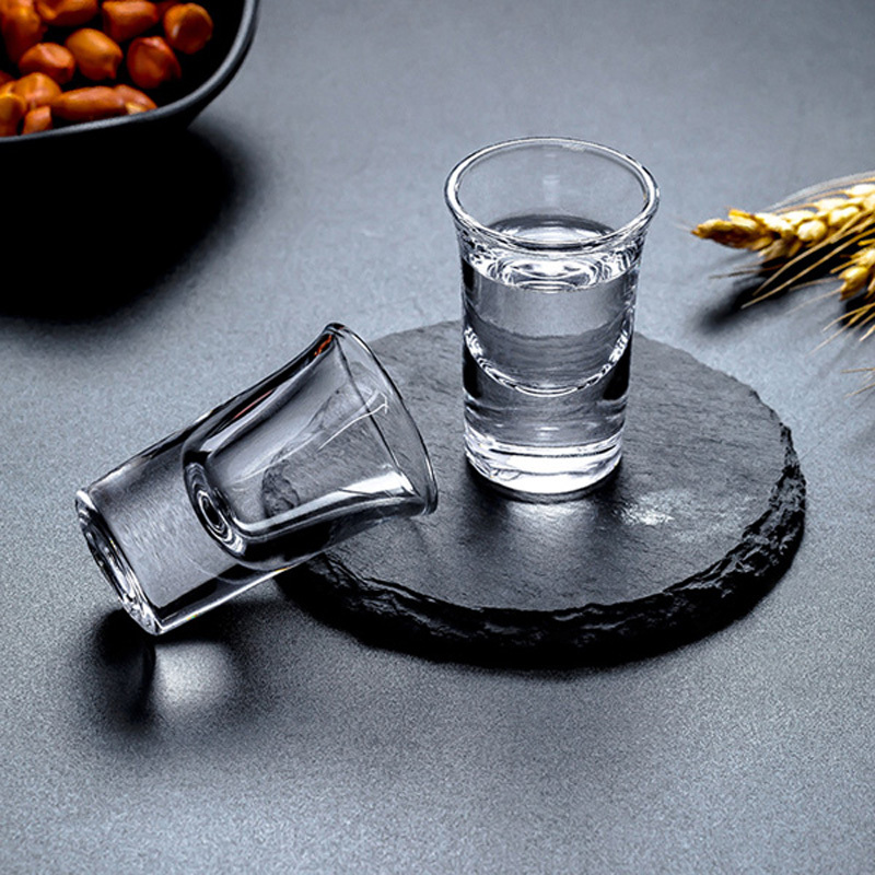 金五缘 白酒杯套装 子弹杯6只+直身款100ml+酒架