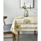 美帮汇北欧棉麻桌布小清新长方形餐桌布简约现代全棉台布正方形茶几布