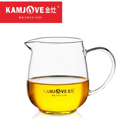 金灶go-21 耐热玻璃公道杯玻璃茶漏分茶器茶海功夫茶具泡茶杯