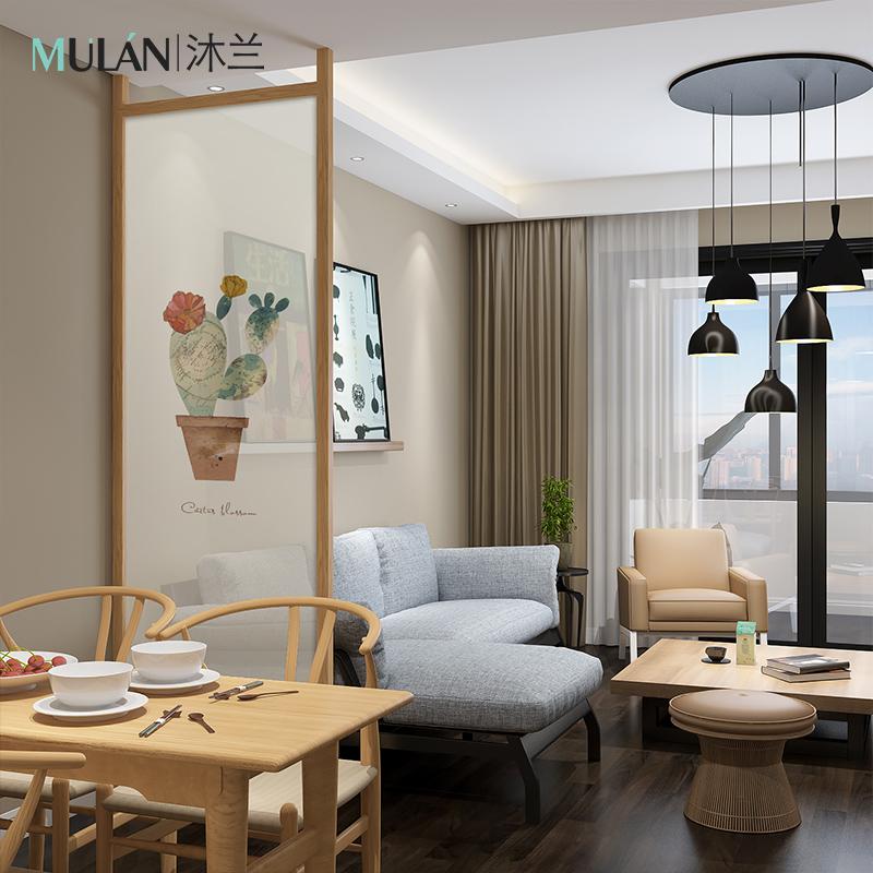 BONJEAN北欧风格简约现代屏风隔断客厅卧室遮挡家用玄关入户座屏高清大图