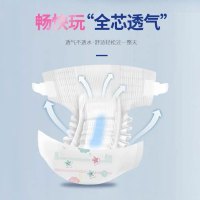 南极人超薄致柔环腰纸尿裤S号148片