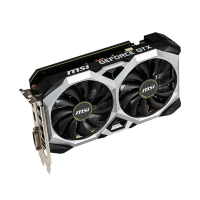微星（MSI）GeForce GTX 1660 Ti VENTUS XS C 6G OC 1830MHz GDDR6 电脑独立游戏电竞显卡 万图师