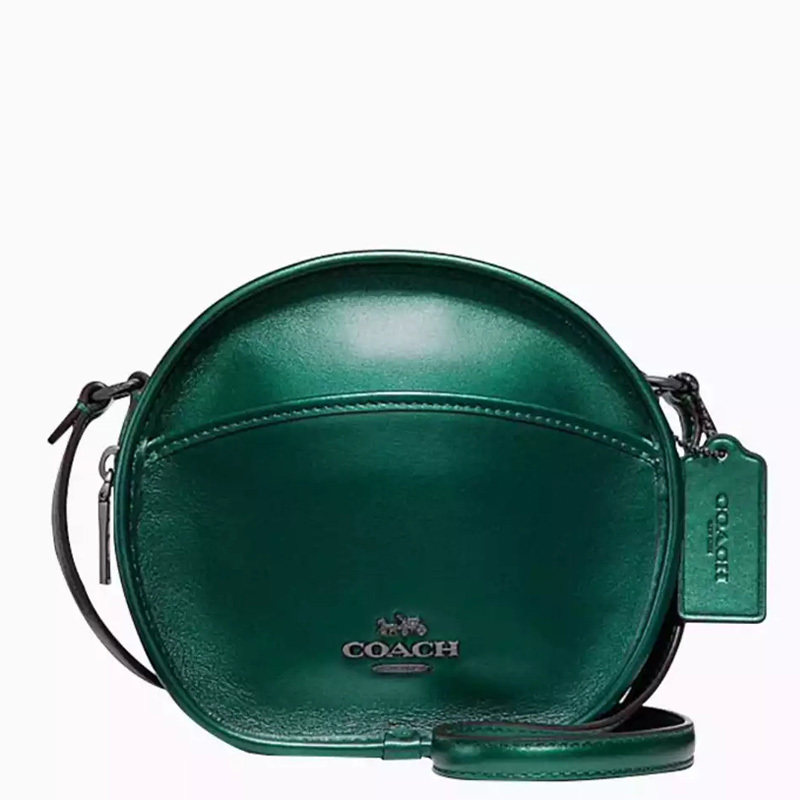 【直营】蔻驰(COACH) Canteen真皮 拉链单肩包斜挎包 女包高清大图