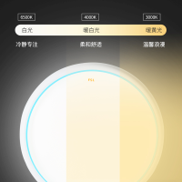 FSL佛山照明LED卧室灯简约现代个性温馨吸顶灯侧边发光创意书房灯