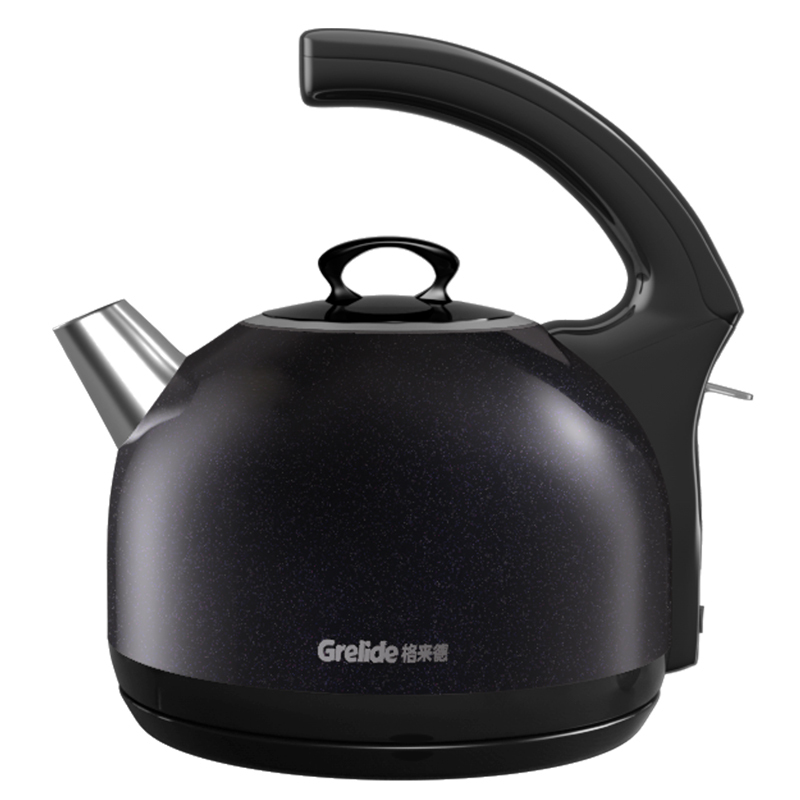 格来德d1215k电热水壶烧水壶保温一体家用无缝防干烧304自动断电 蓝色