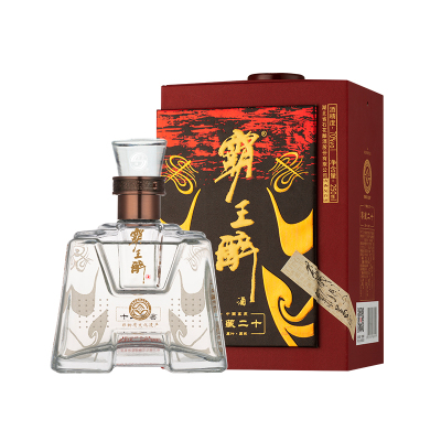 [非遗酿造技艺][厂家直营]霸王醉品鉴 霸王醉系列 70度清香型高度白酒 250mL*1瓶 白酒礼盒 适宜送人 湖北特产