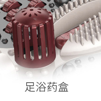 南极人(NanJiren)足浴盆NBX7F50713电动加热按摩洗脚盆深桶泡脚盆内置足浴药盒漏电保护设置便携提手设计