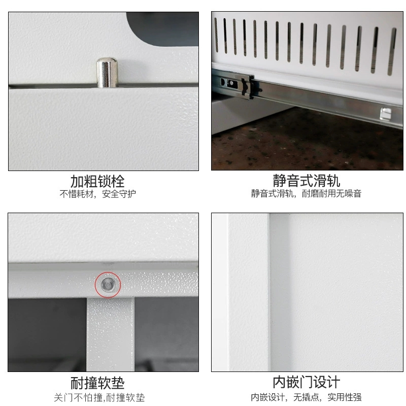 易企采 55*43*60CM密码锁帆布袋 涉密载体待销柜 保密文件回收箱档案暂存铁皮柜密码锁秘纸销毁柜