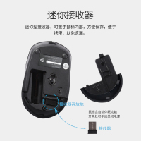 惠普(HP) S1000 白色充电款 无线鼠标 台式电脑笔记本家用办公滑鼠通用