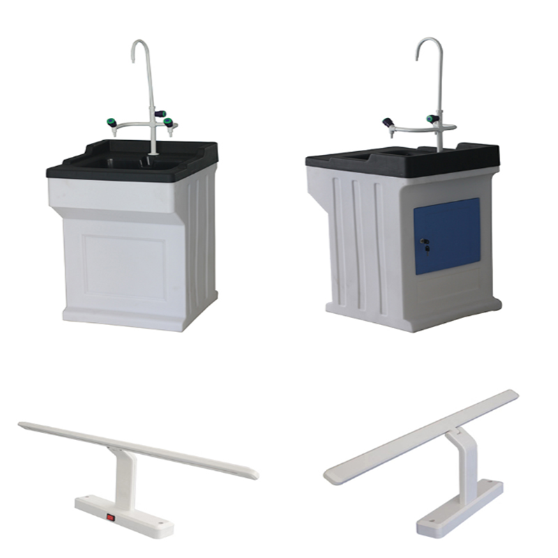 业飞QY-267四人位通风化学实验桌高清大图