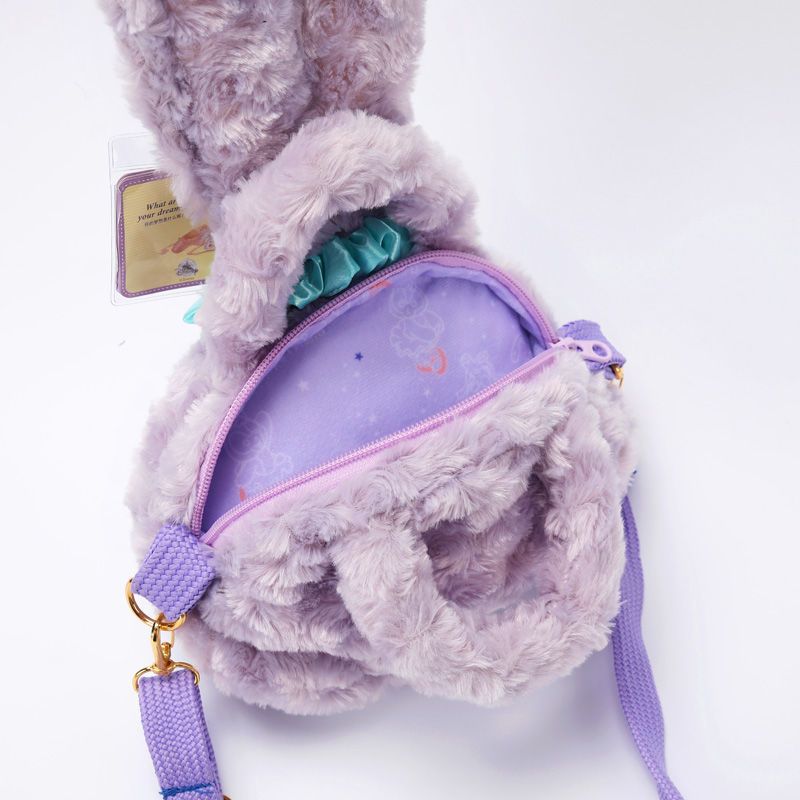 星黛露包包斜挎包迪士尼挎包兔子手提包毛绒卡通芭蕾兔包包周边包