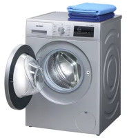 西门子(siemens) XQG80-WM12P2688W 8公斤 变频滚筒洗衣机(银) BLDC无刷电机 个性化洗涤