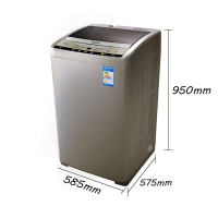 惠而浦(whirlpool) 波轮洗衣机9公斤全自动大容量WB90801