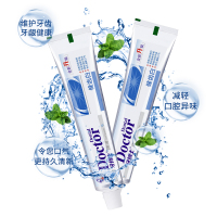 牙博士健齿白牙膏120g 洁白牙齿护龈健齿减轻牙菌斑口气清新