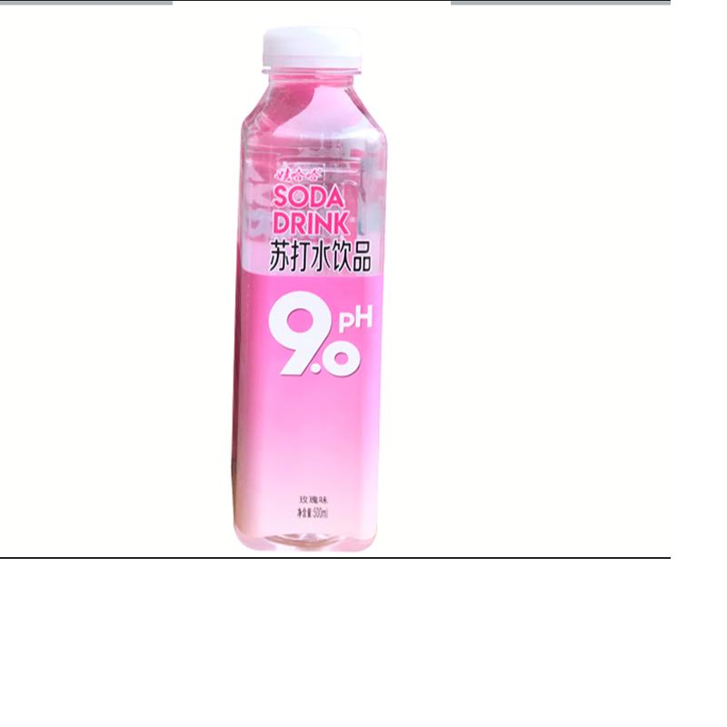 娃哈哈PH9.0苏打水玫瑰味500ml
