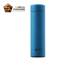 古森茶杯新款450ML螺纹保温杯办公杯简约优雅