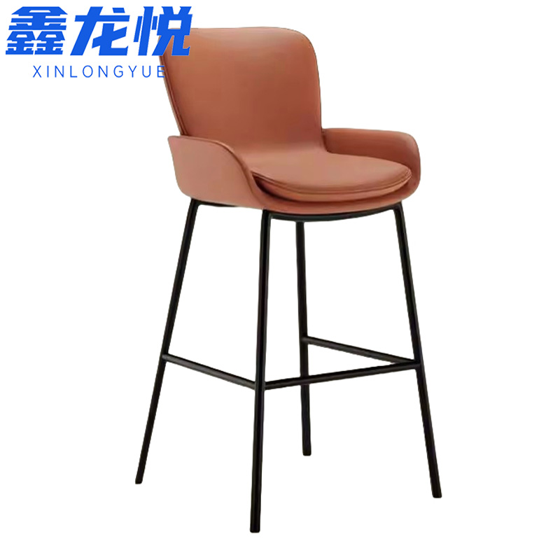 鑫龙悦吧台椅75cm把高清大图