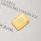 素竹 足金/黄金Au9999金条 新款异形2克金条 3D“發”字金条 可佩带