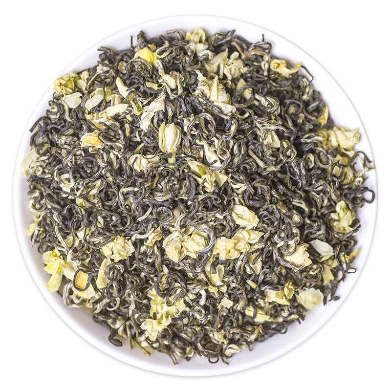 周顺来2021新茶浓香型茉莉花茶鲜香茉莉雪芽四川风味飘雪花茶250g