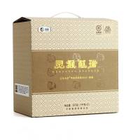 中粮中茶牌 湖南安化黑茶 2016年灵猴献瑞手筑茯砖茶 1kg