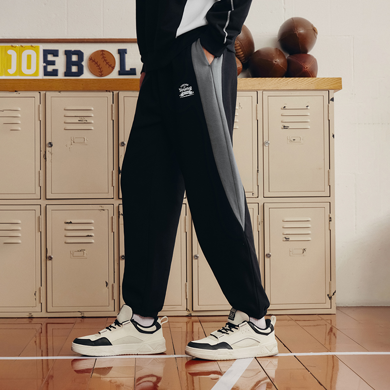 361°运动长裤秋冬季新款加绒保暖裤子_拼高清大图