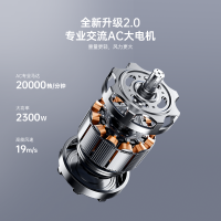 康夫(CONFU) 电吹风机 KF-8949 2300W家用专业大功率6档冷热风调节 恒温护发 大风力快干发廊专用吹风筒