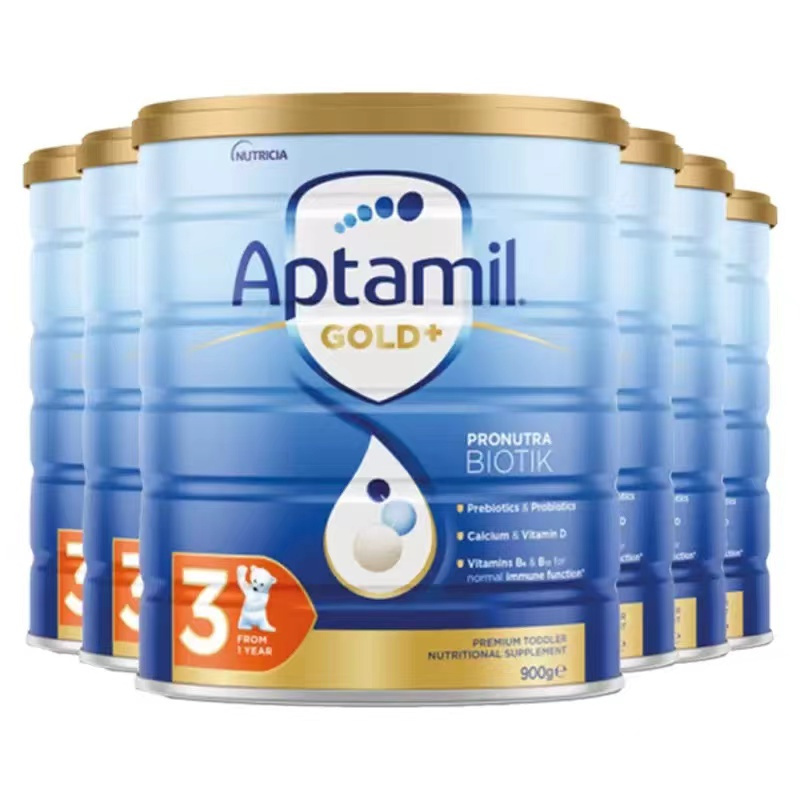 澳洲爱他美Aptamil金装3段900g*6罐
