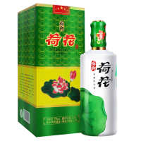 【歌德老酒行】 贵州国乡荷花酒 酱香型白酒 53度 500ml *6瓶 整箱