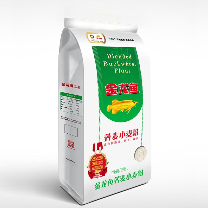 金龙鱼荞麦小麦粉1kg*2