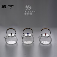 鼎亨 玻璃茶壶 耐高温煮茶壶烧水壶泡茶壶 家用花茶壶功夫茶具