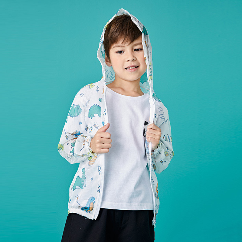 儿童夏季防晒衣女宝宝防晒服速干男童户外透气轻薄外套童装皮肤衣