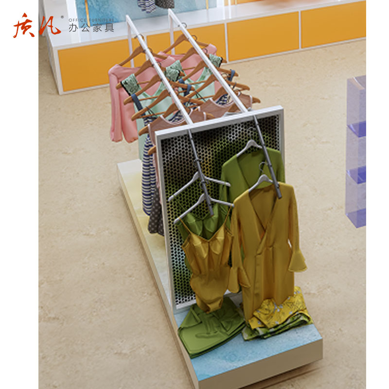 质凡家具定制家具高柜制作及配件 定制产品 拍前联系客服 中岛架制作含挂杆及配件1000*1400*500（1）