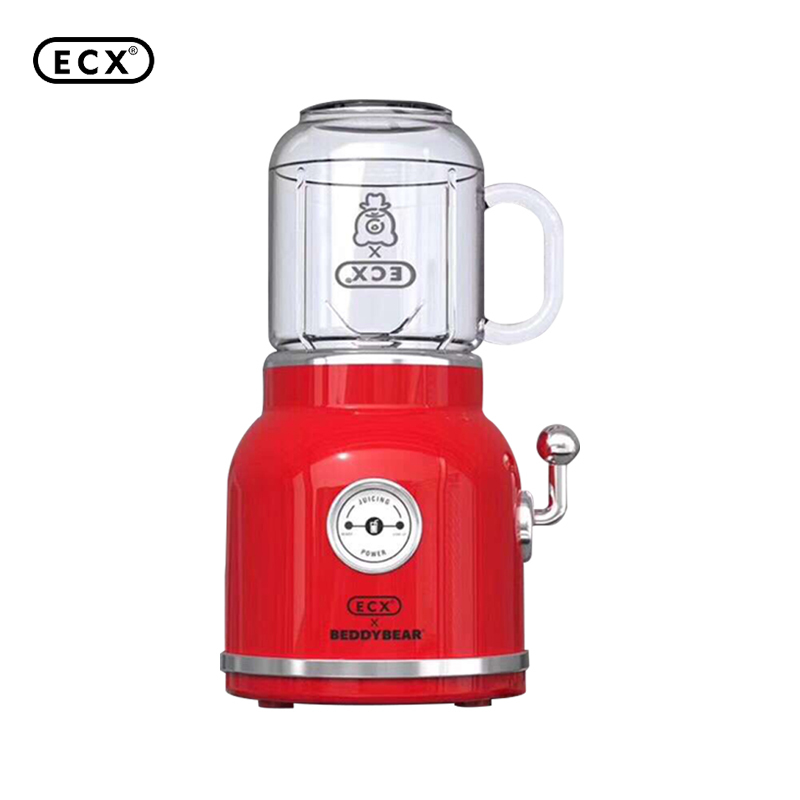 网红杯具熊(BEDDYBEAR)官方正品ECX家用电机全自动榨汁杯料理机果汁机电动果蔬榨汁机水果碰碰机-明星倾力推荐同款