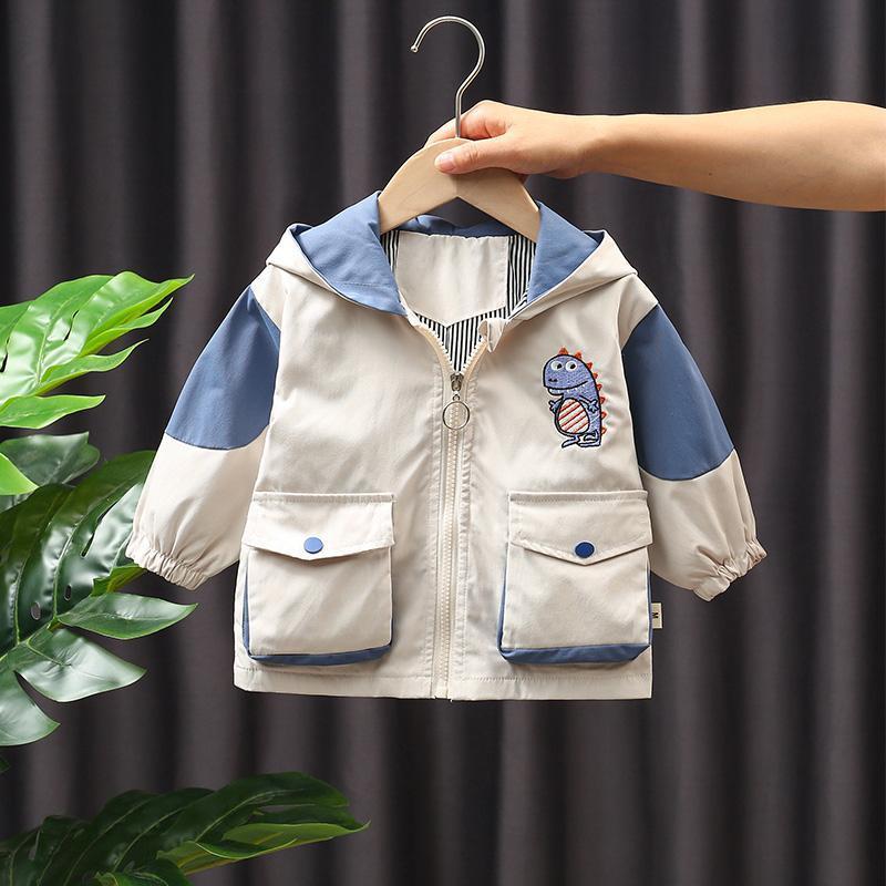 男宝宝外套春秋款小童外出薄款可爱小孩婴儿衣服儿童上衣男童秋装